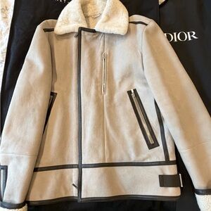 Hermes Gray and Black Performance Jacket